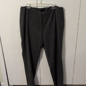 Talbots Women's Charcoal Gray Ponte Dress Pants